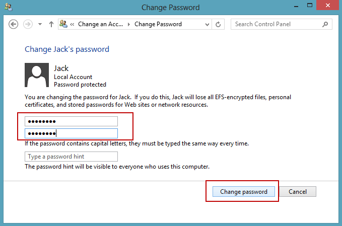 5 Tips to Change Windows 8 Password without Data Loss