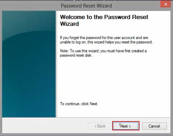 open hp password reset wizard