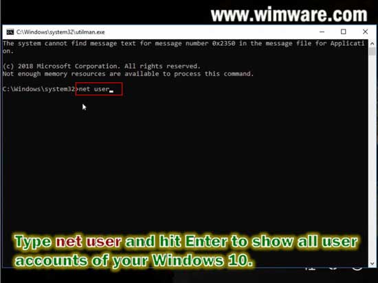 Use Command Prompt To Reset Forgotten Windows 10 Password Resolved